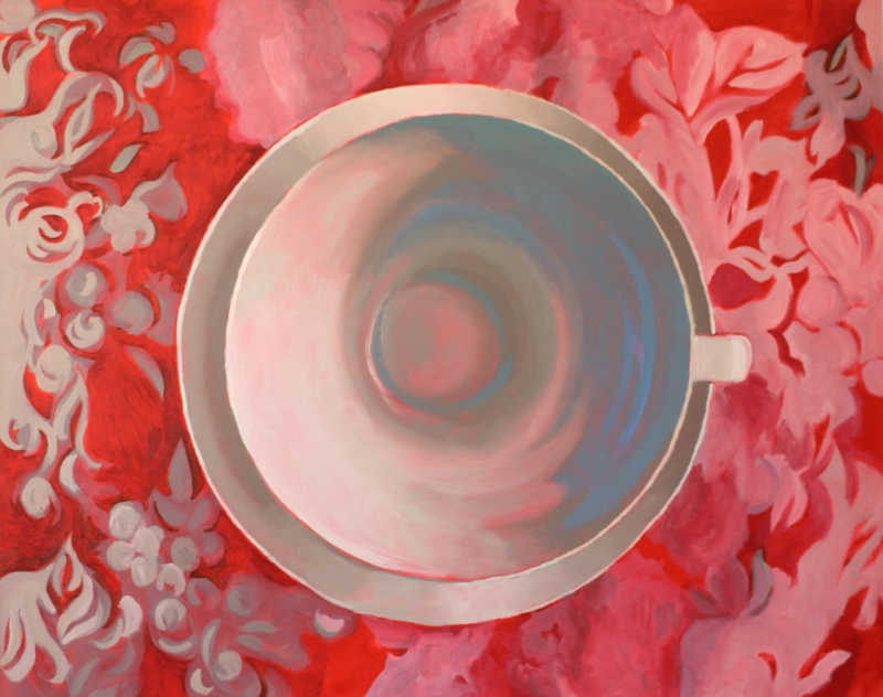 Cup and Saucer III by artist Barbara Cooledge